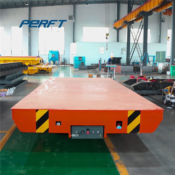electric flat cart for mechanical equipment workshop 6 tons